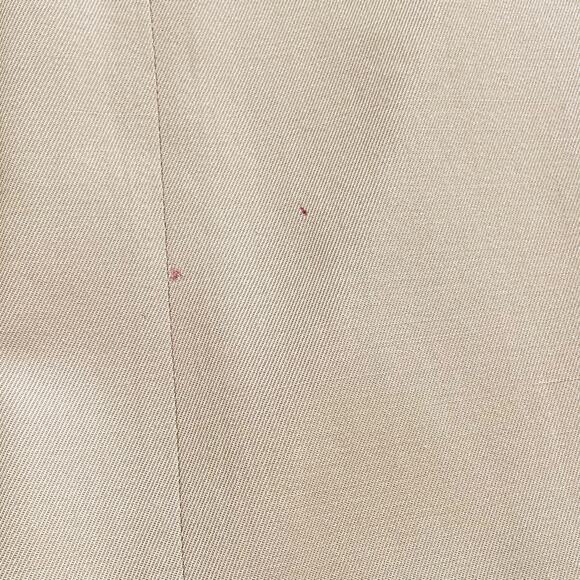 Toteme Deep Pleate Straight Trouser Beige Size 36 EU - Picture 5 of 8